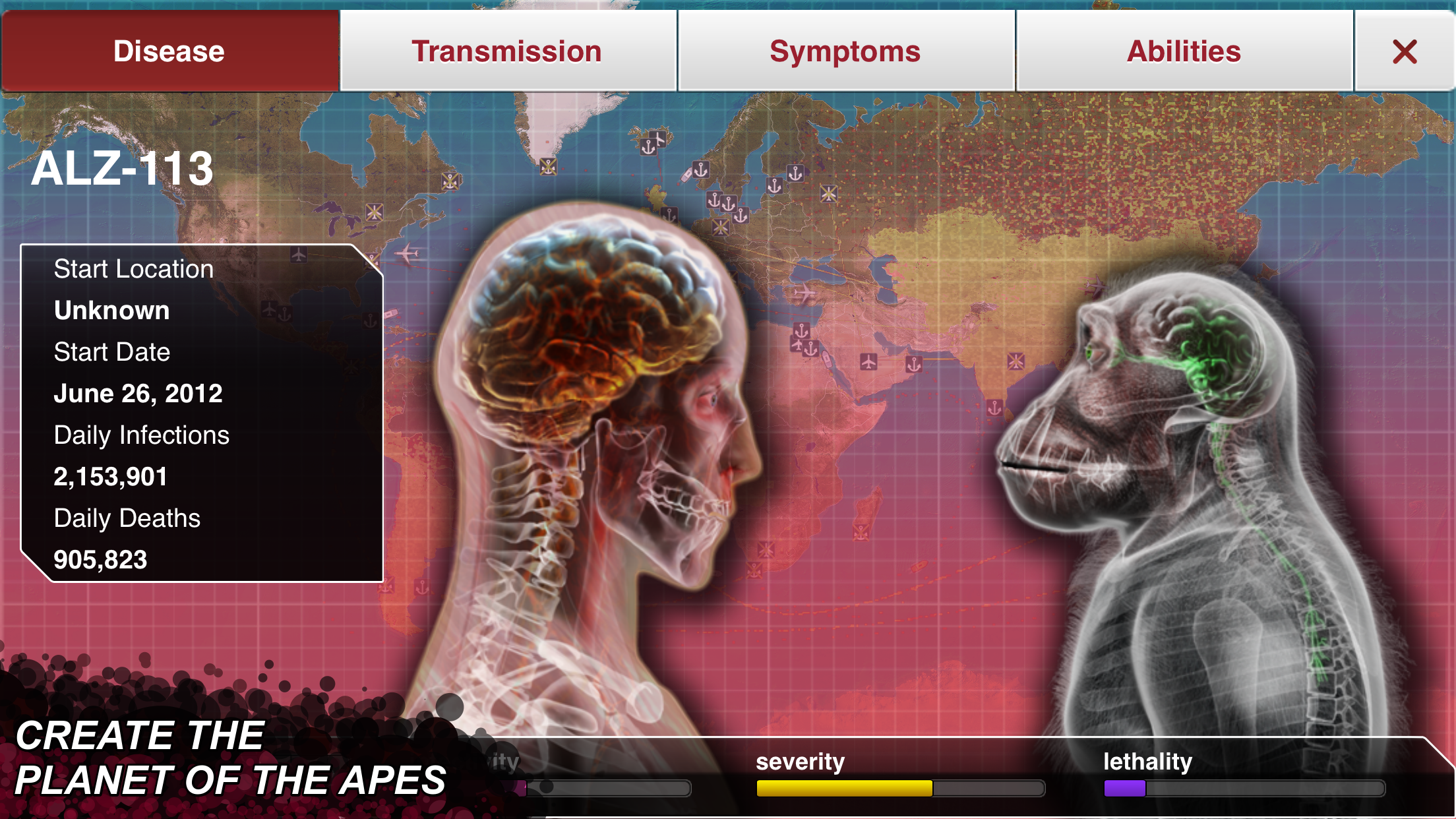 Plague Inc. Screenshot - Abilities